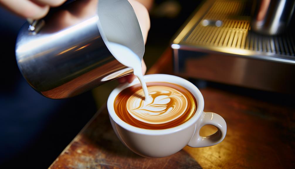 crafting the perfect latte